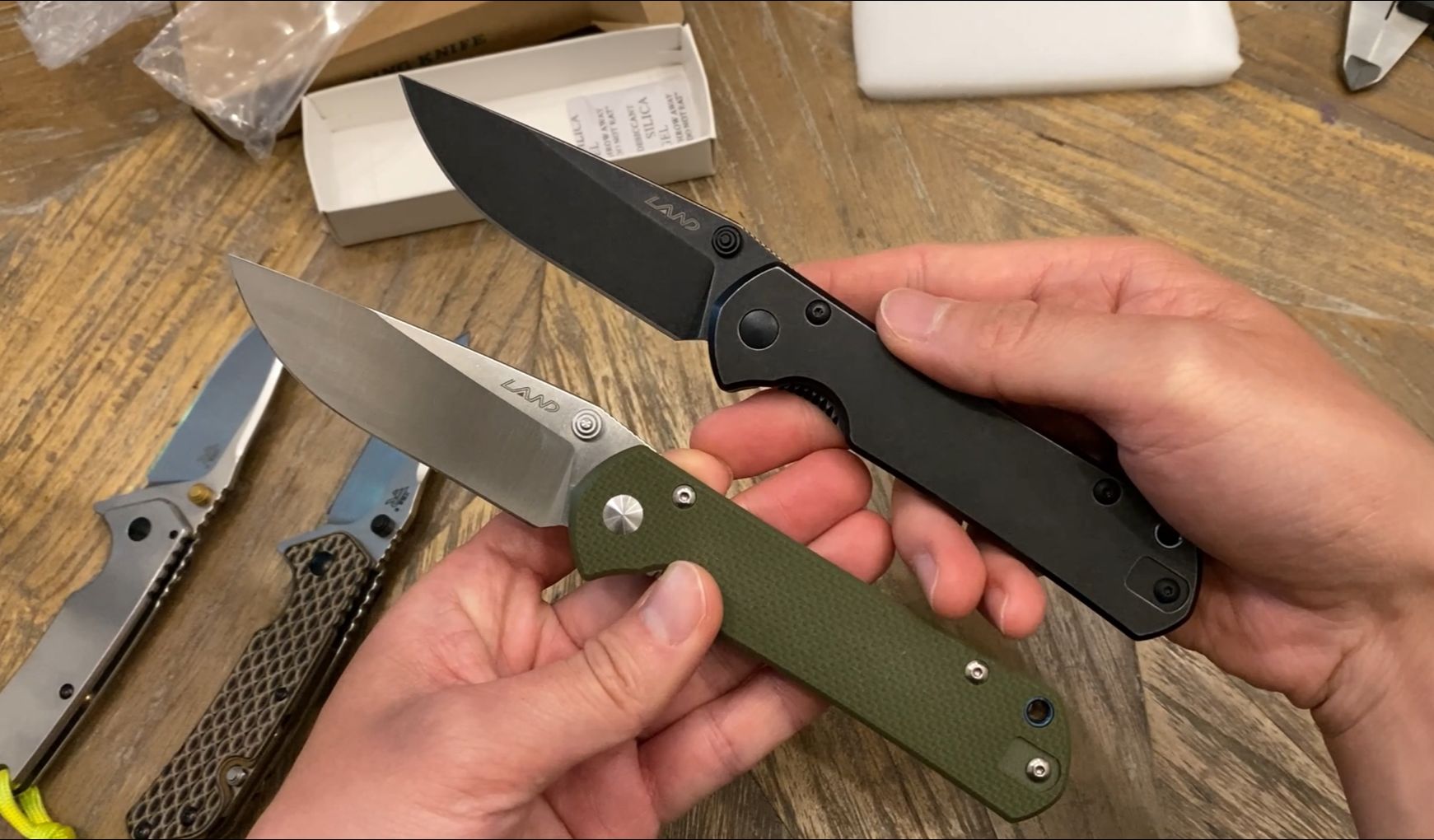 三刃木 land 913 开箱鉴赏