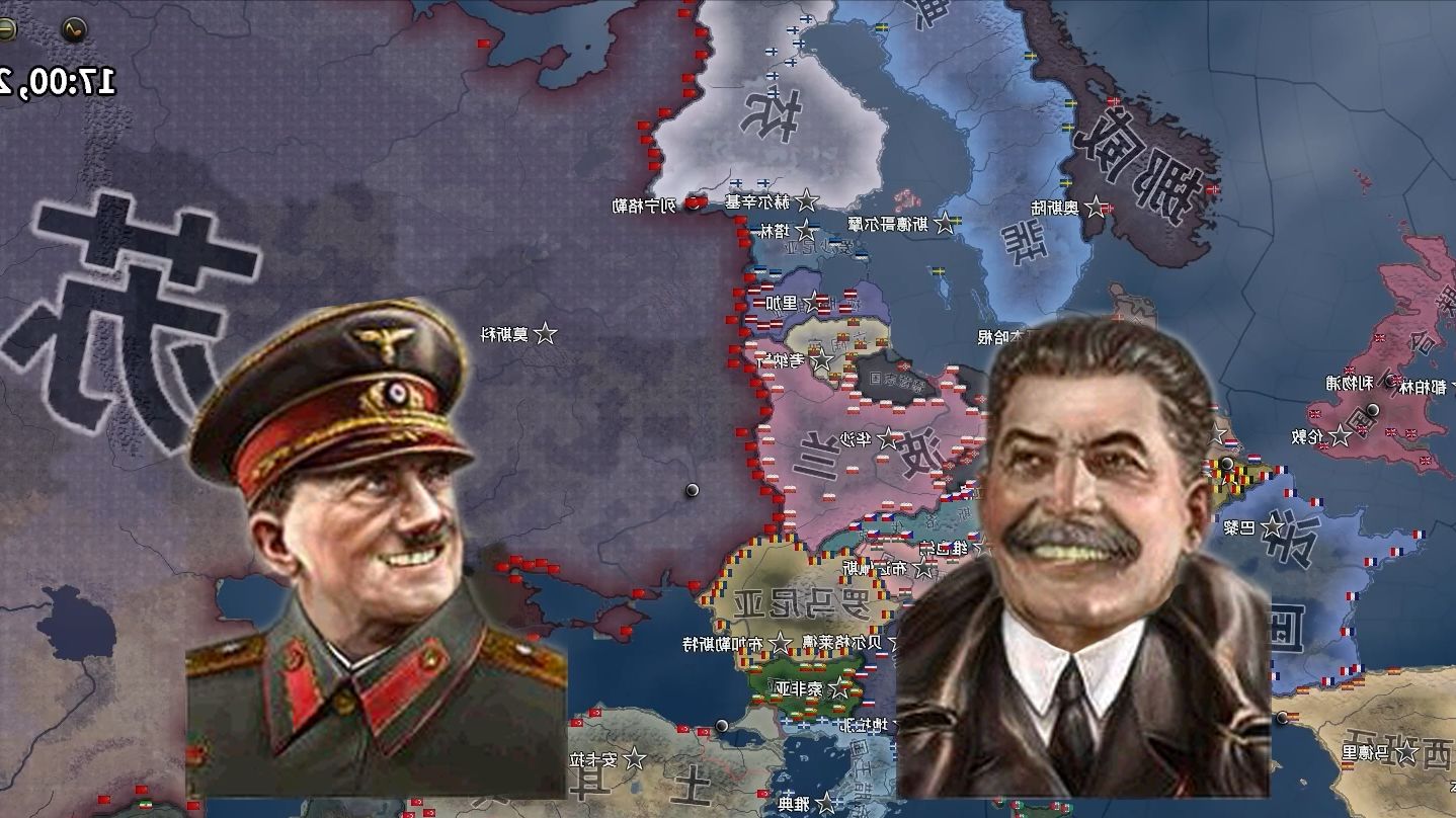 二战,但是苏联和德国互换智商2.