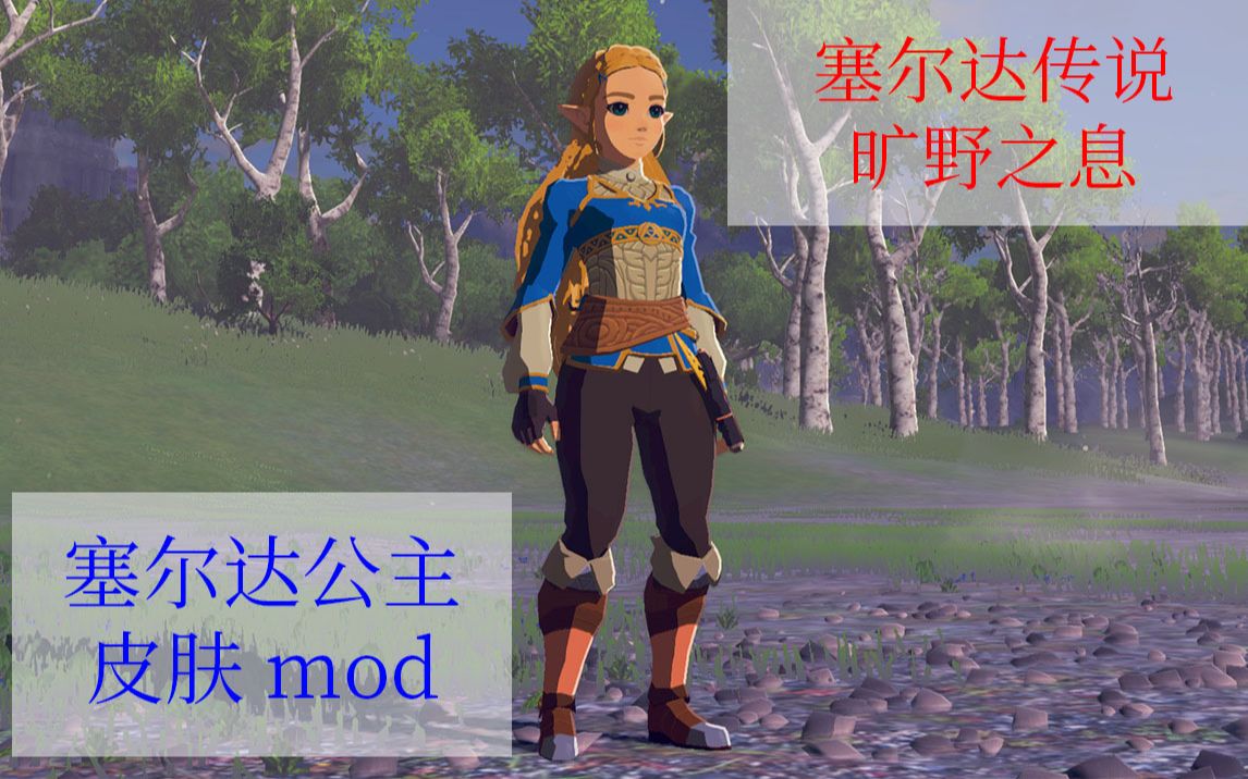 [图]Cemu | Mod 下载安装教程，用塞尔达公主的皮肤来玩塞尔达传说旷野之息