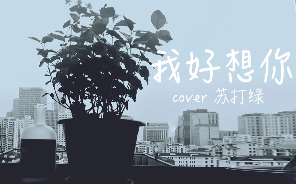 【翻唱】我好想你——cover 苏打绿 | 今天阴天,适合听歌和想你_哔哩