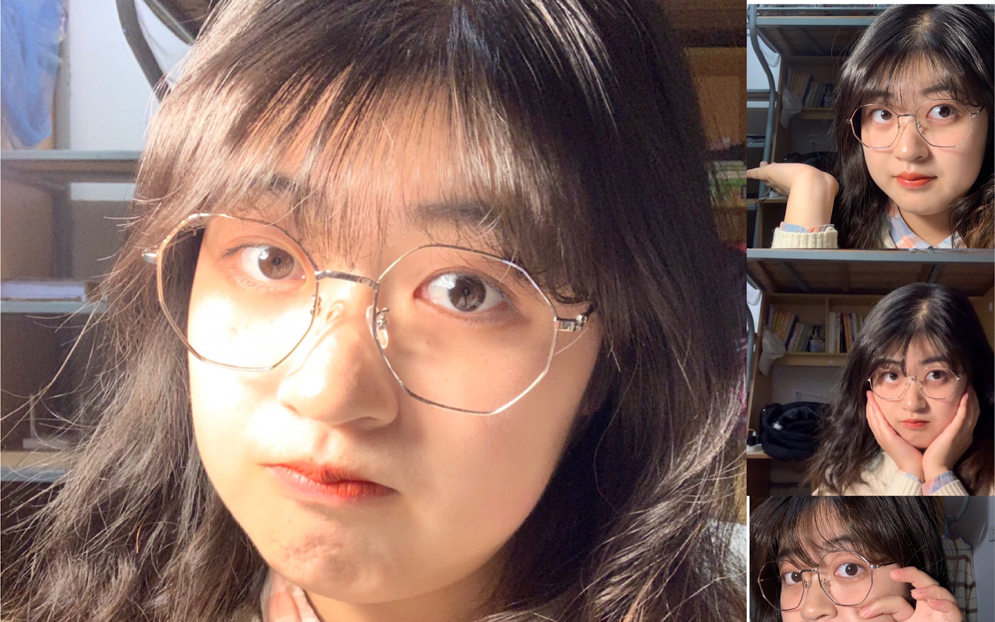 学生党快速出门妆|冬日温柔水蜜桃妆容|学生党平价好物安利|拯救大脸