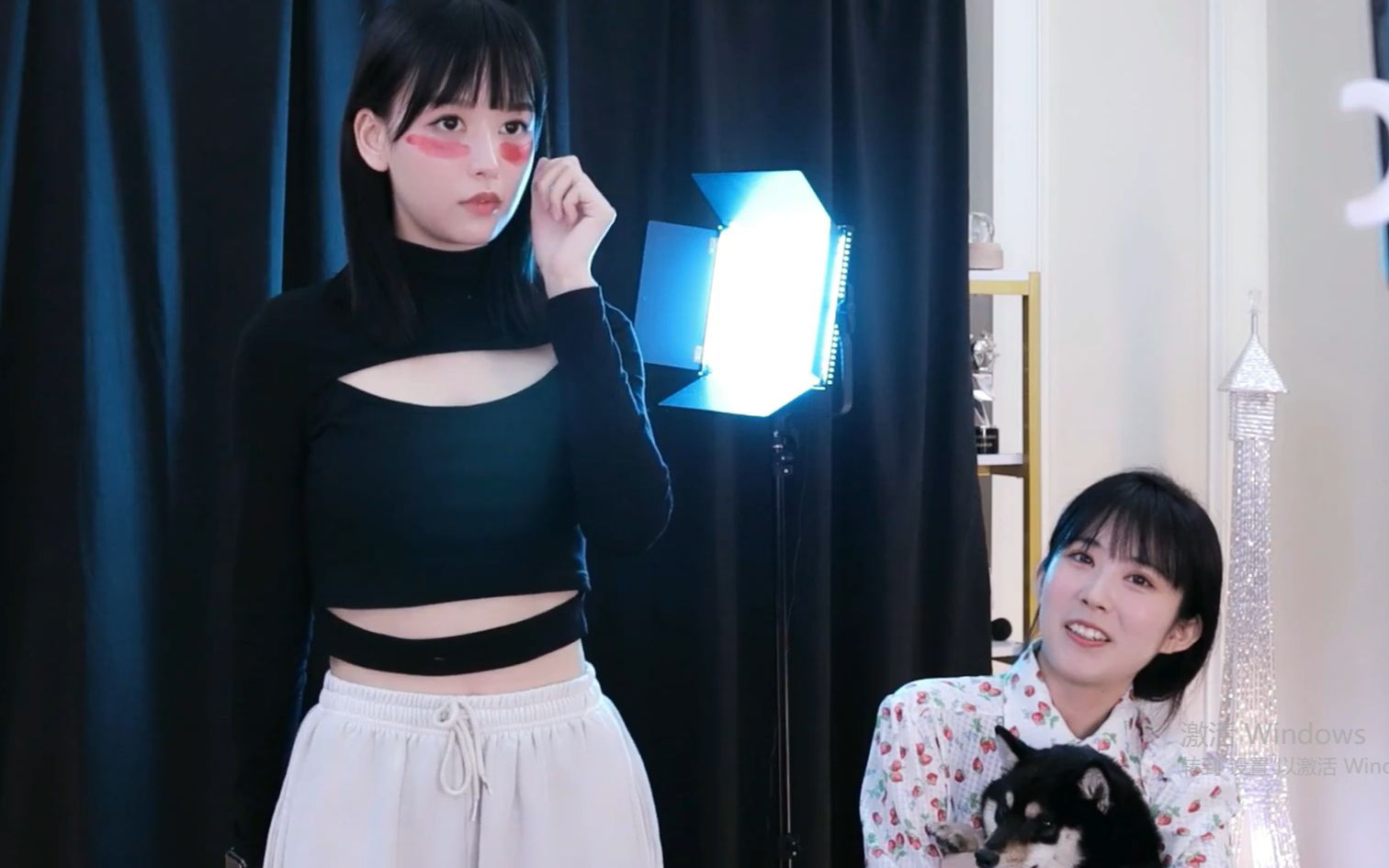 树奈奈610树宝心血来潮跳土味社会摇蛋宝和七条都快蚌埠住了