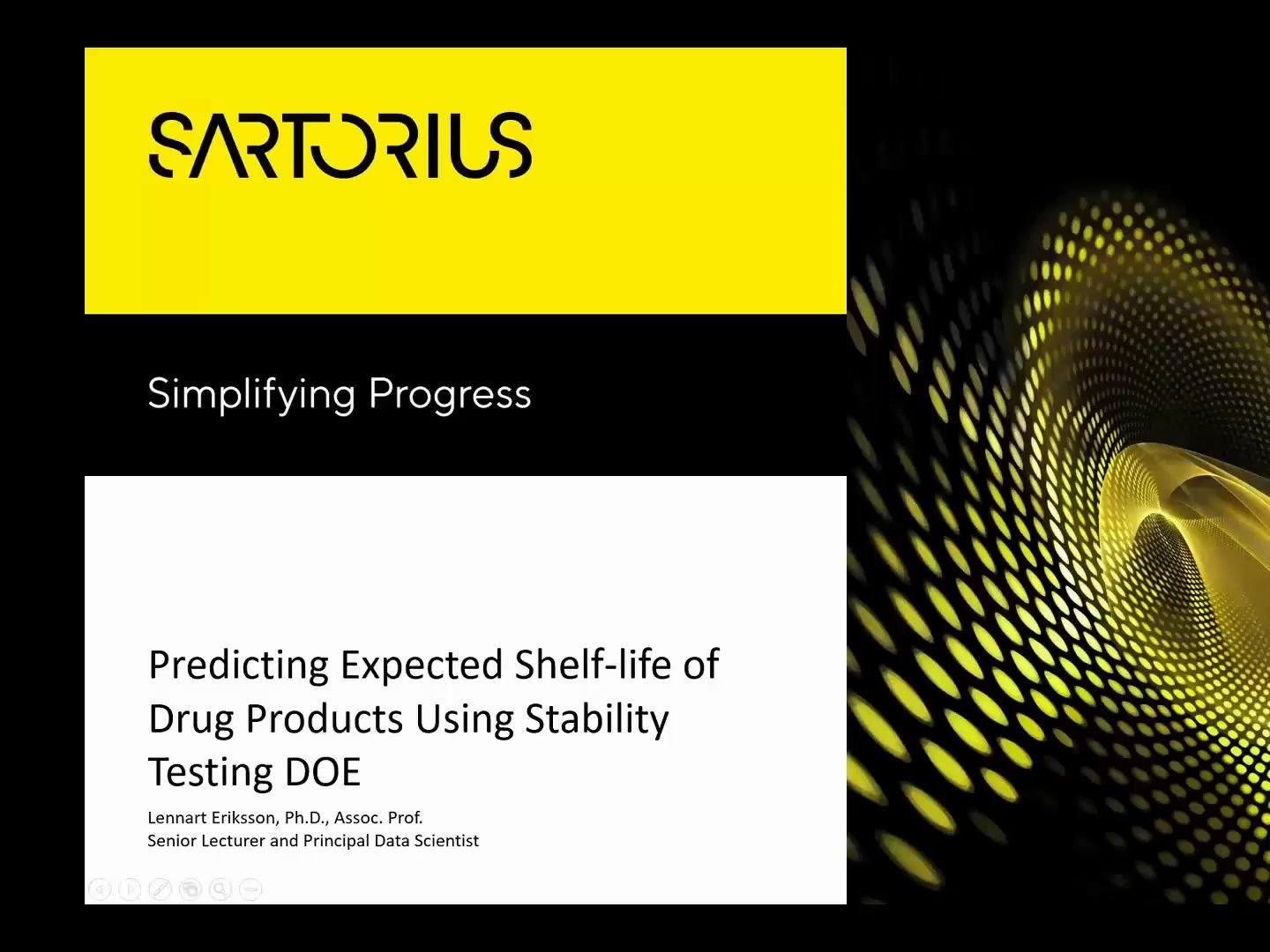 DOE 6  Predicting Expected Shelflife of Drug Products Using Stability Testing哔哩哔哩bilibili