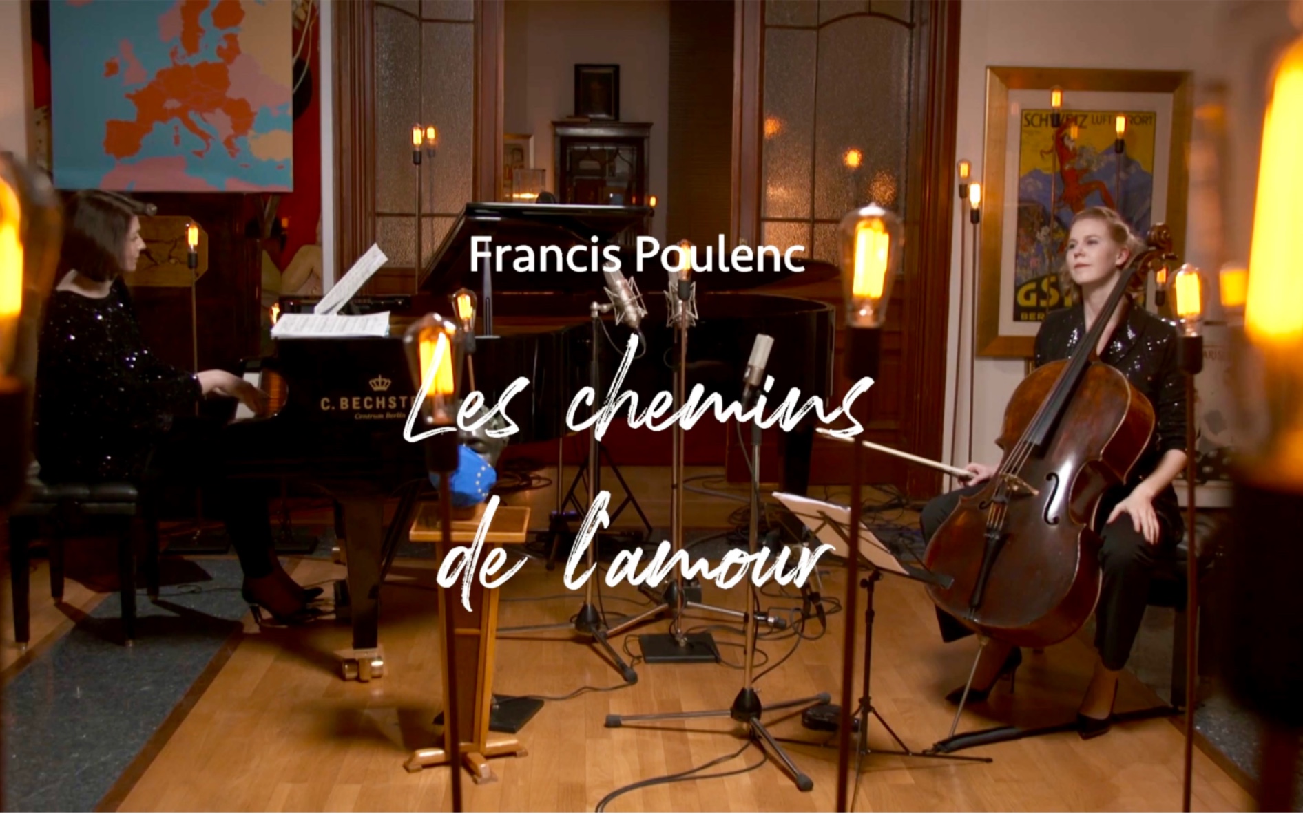 [图]Harriet Krijgh & 大提琴·爱的小径-弗朗西·普朗克 Poulenc: Les Chemins de l’Amour & Cello Piano