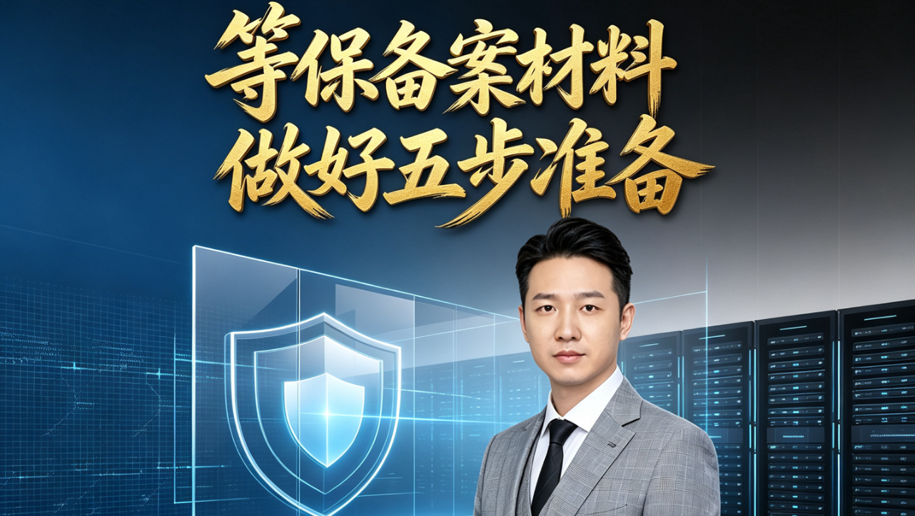 等保测评定级备案要准备哪些材料,做好这五步准备