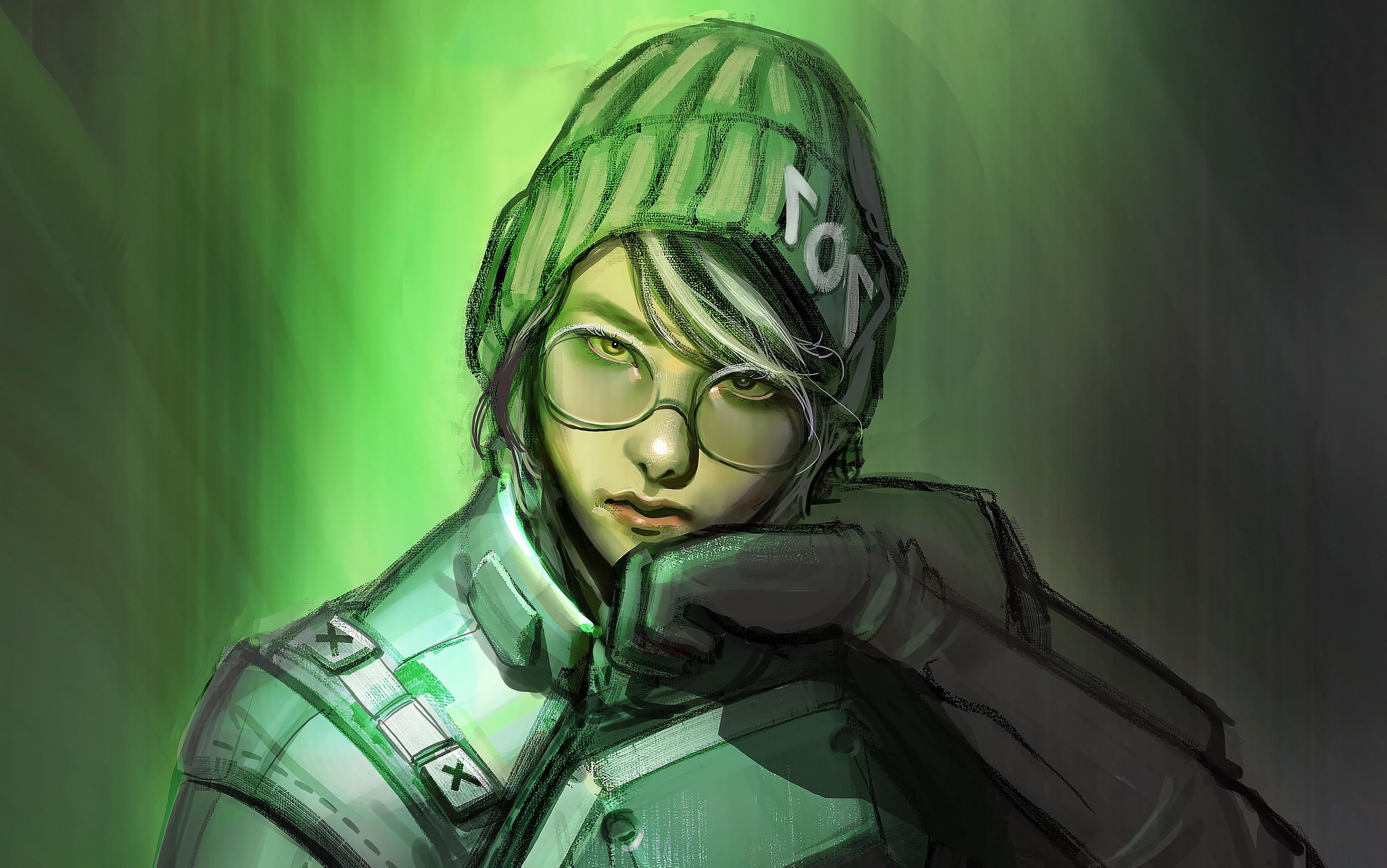 彩虹六号 rainbow six 韩国小姐姐试玩!