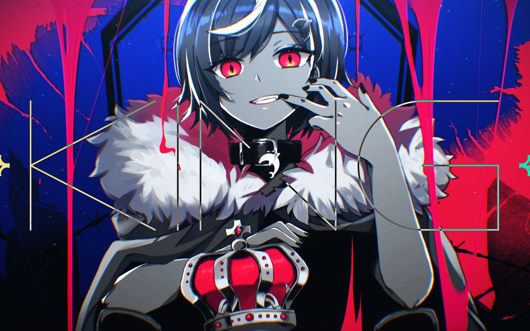 【翻唱】king -kanaria _ covered by 西园千草_哔哩哔哩_bilibili