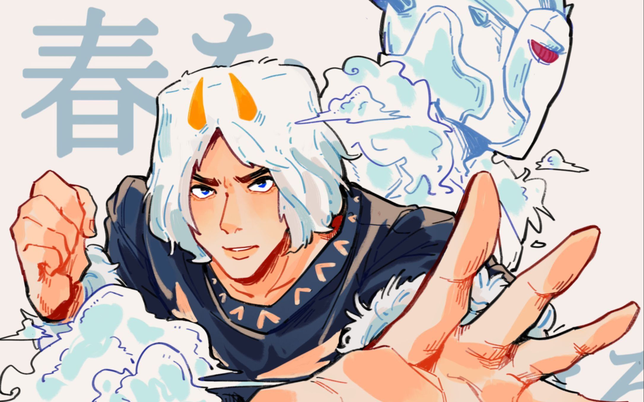 活动作品【jojo/石之海】春を告げる【天气预报中心】