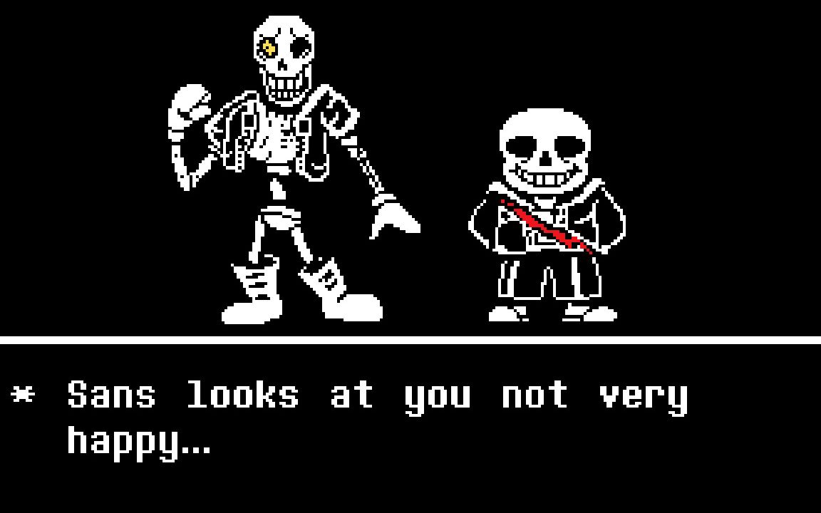 cyf全然不信实况彩蛋:你一定没看过!让sans黑眼的虚假眼泪彩蛋