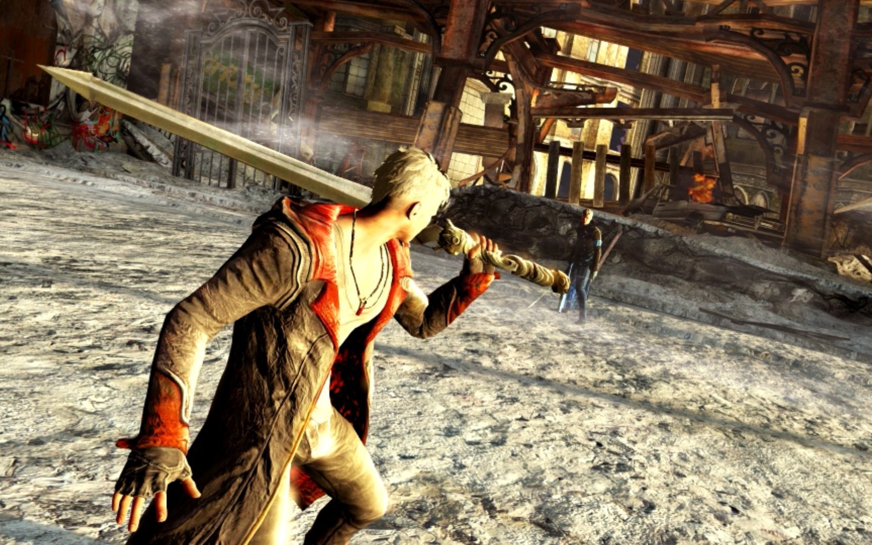 dmc鬼泣但丁与v哥的对决