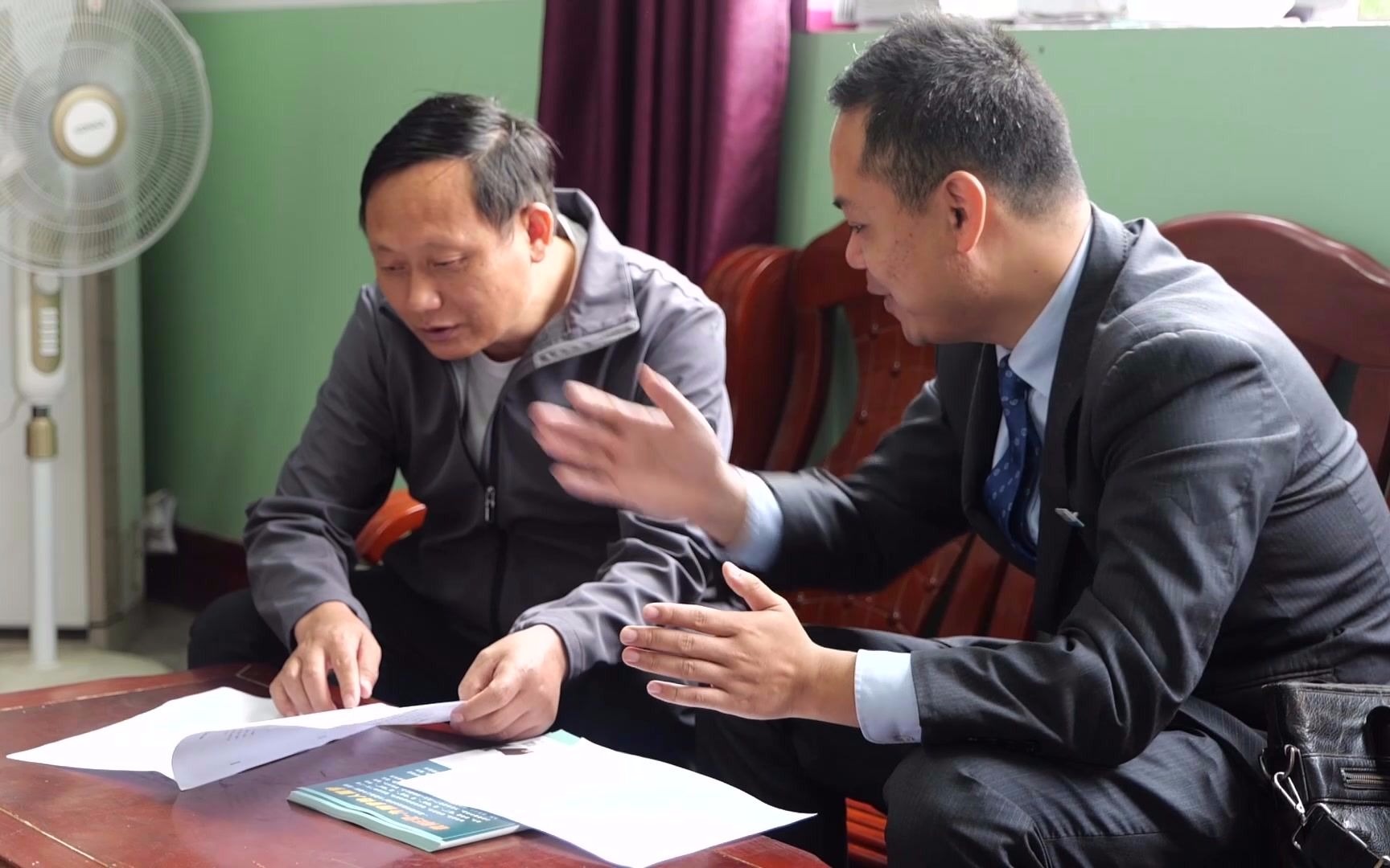 武汉新洲李集支行网点负责人刘牧