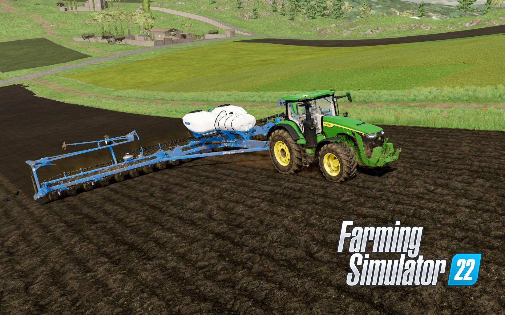 模擬農場22終於不再忙牧場的活了farmingsimulator22