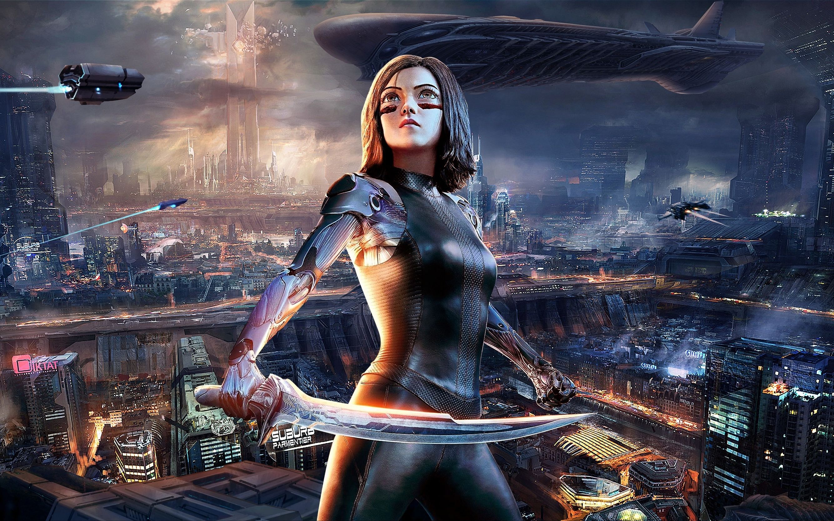 面对困难,永不投降,战斗天使阿丽塔