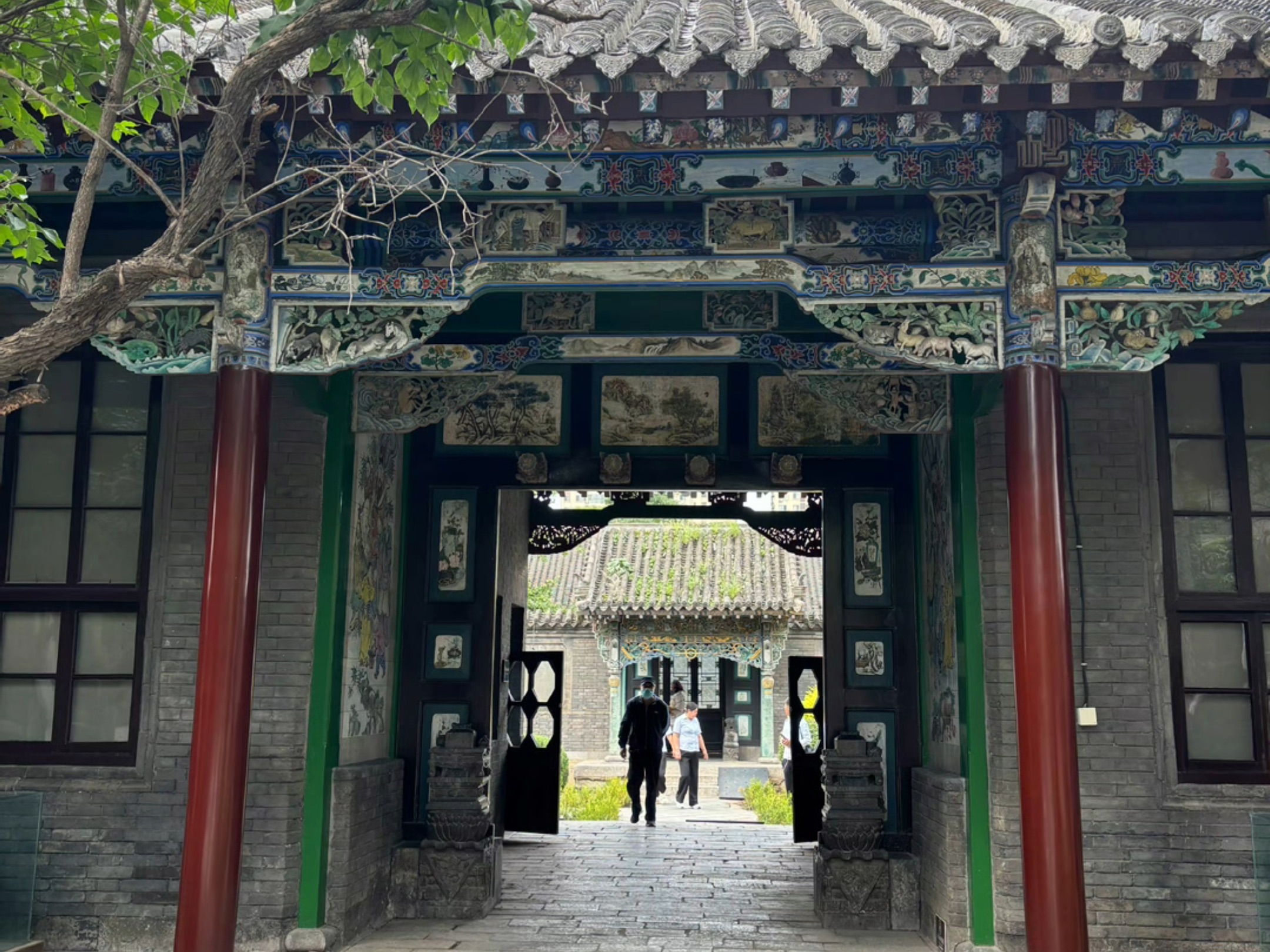 大门不出 ,二门不入.辽阳大户老宅