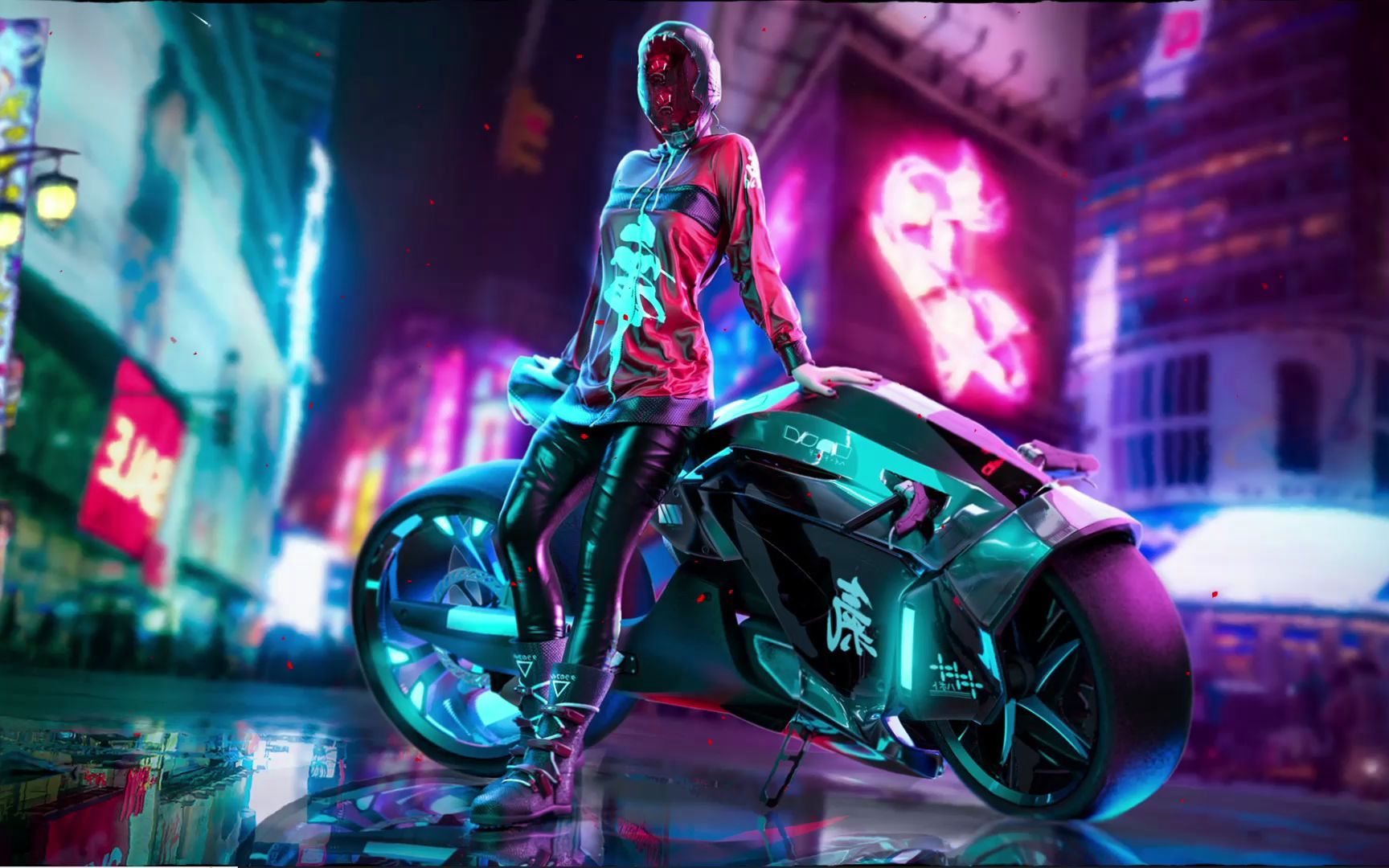 wallpaper engine 自制赛博朋克风动态壁纸推荐_哔哩哔哩_bilibili