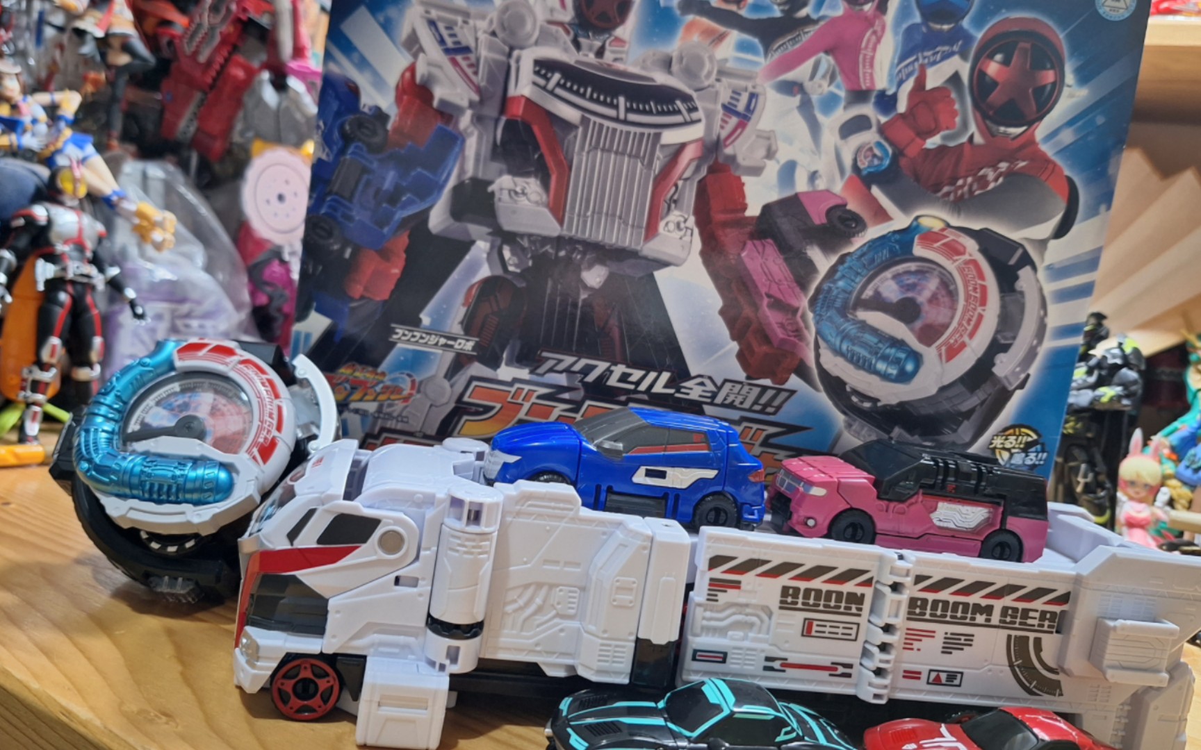 玩具评测 dx 可动秘技 爆上战队奔奔者 机械人 大合体 变身器 加速