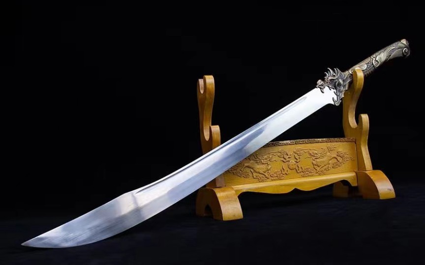 一体锻造盘龙清刀