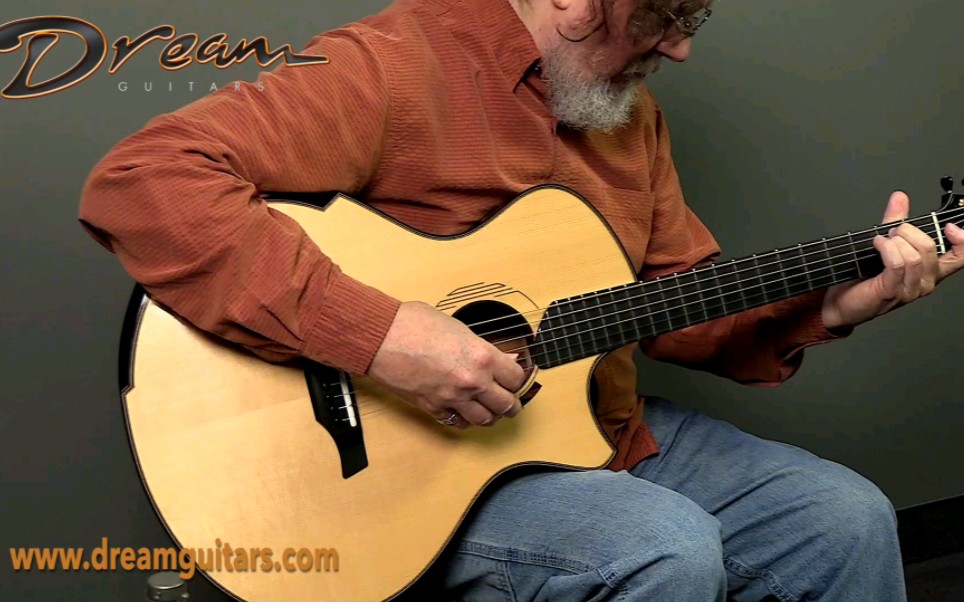 【robbins吉他】英格曼云杉&可可菠萝玫瑰木背侧 r.