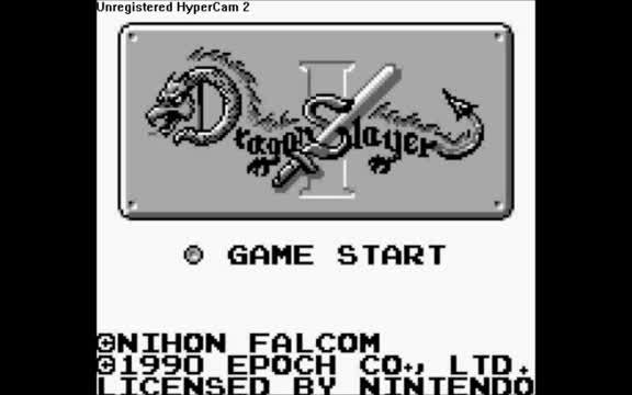 [图]【GB】Dragon Slayer I 屠龙者 通关流程