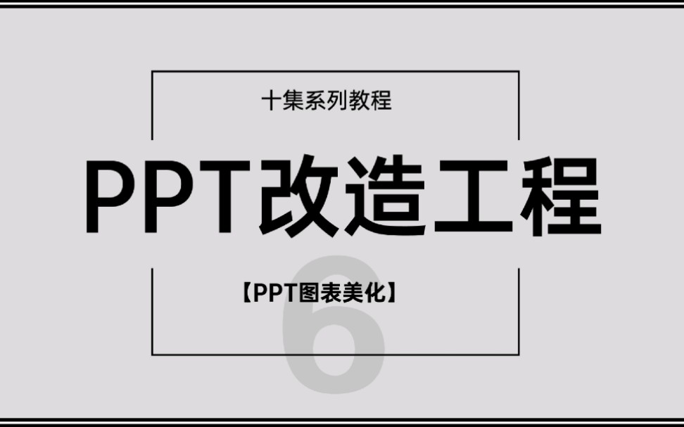 PPT改造工程第六集: PPT 图表美化.学完PPT排版,该做PPT 图表啦!主要从图表形状和配色两个方面出发,希望可以给大家提供一些思路哔哩哔哩...