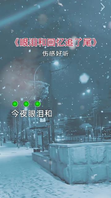 [图]#说不出的或许都在歌里 #把所有的遗憾埋在雪里 #伤感的情歌伤感的人 #好的音乐总能触动人的心灵#眼泪和回忆追了尾