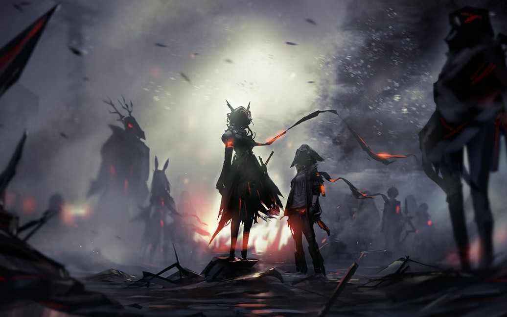 【明日方舟】【新人剪辑】矿石病?战争!在泰拉世界里没有错与对!