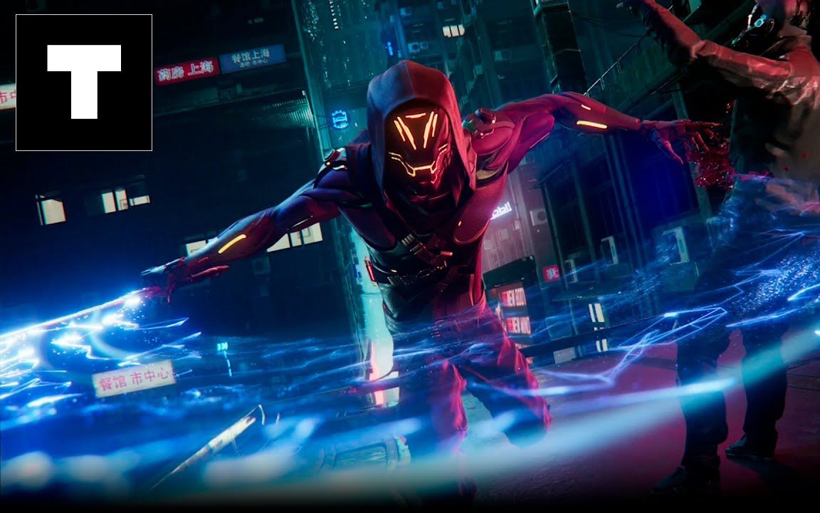 赛博朋克风游戏幽灵行者demo试玩