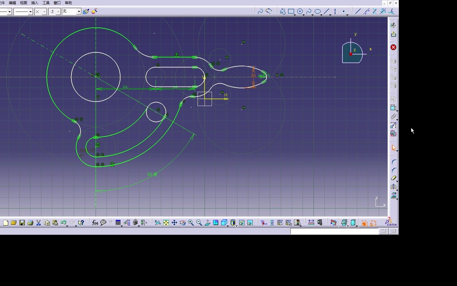 CATIA V5  [Part1222222.CATPart] 20230107 175200哔哩哔哩bilibili