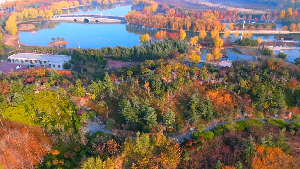 许昌绝美秋色-北海公园
