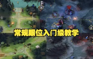 下载视频: 【解析Dota】常规眼位入门级教学——前中后期眼位分析