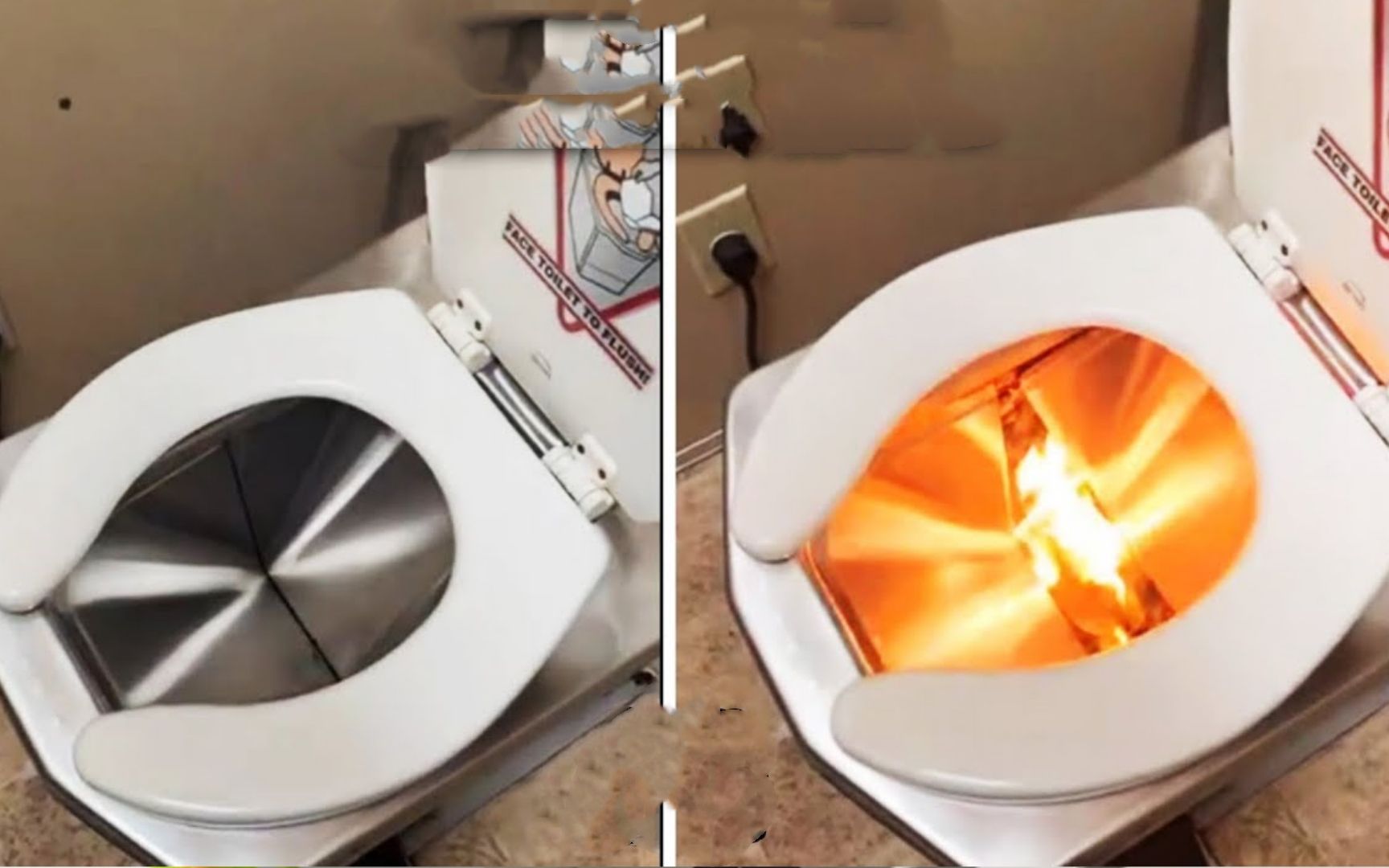 不可思议的焚烧马桶,600度火焰燃烧排泄物,烧成灰还能用来施肥