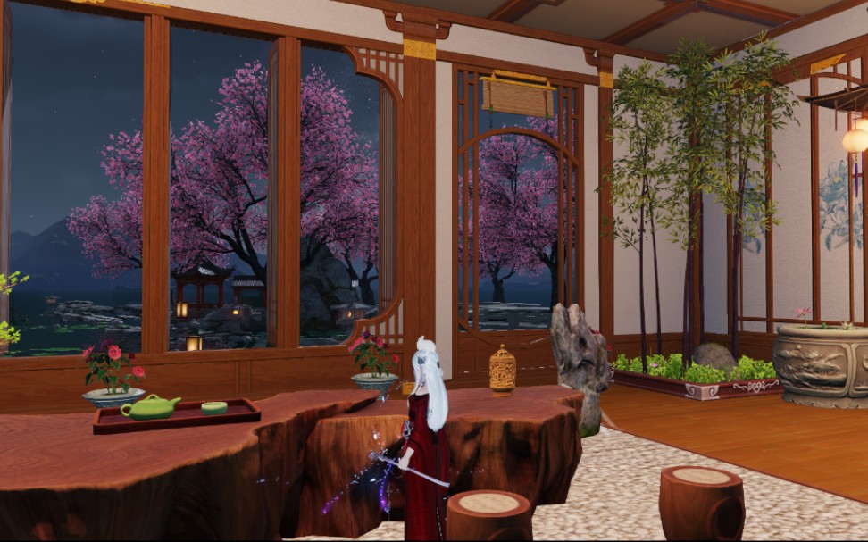 天涯明月刀手游零氪室内设计清然小居q区