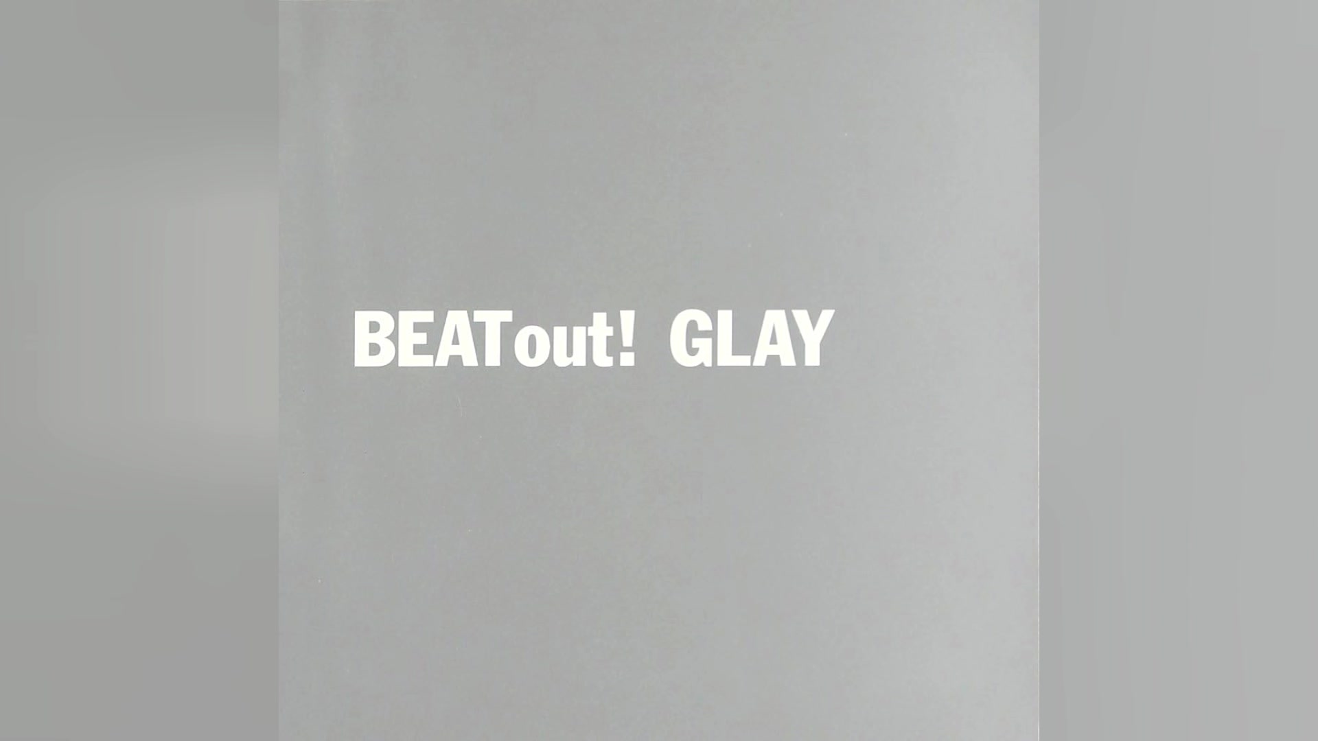 【自购实体专辑】beat out!/glay