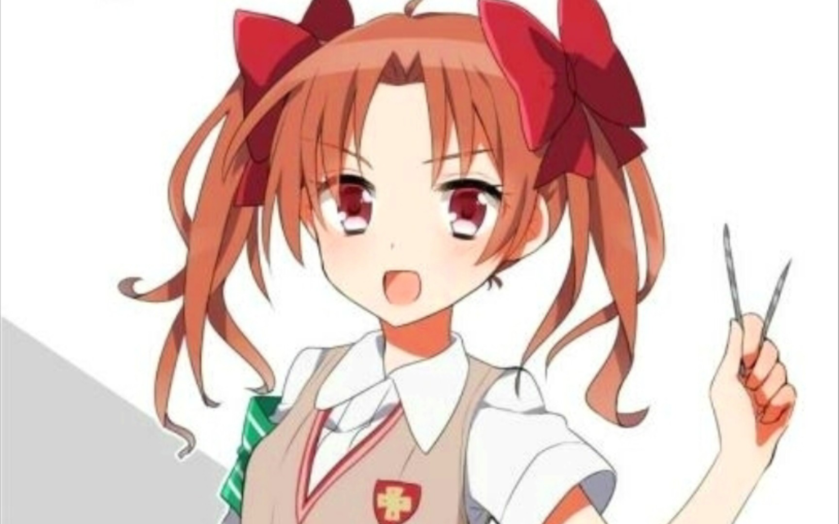 "这位正义又可爱的女孩,白井黑子.祝你生日快乐!