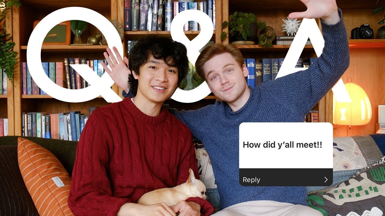 q&a how we met… and they were roommates?