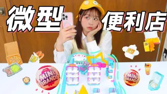 打工人小伶上线！迷你便利店🛒盲盒也来玩抽象