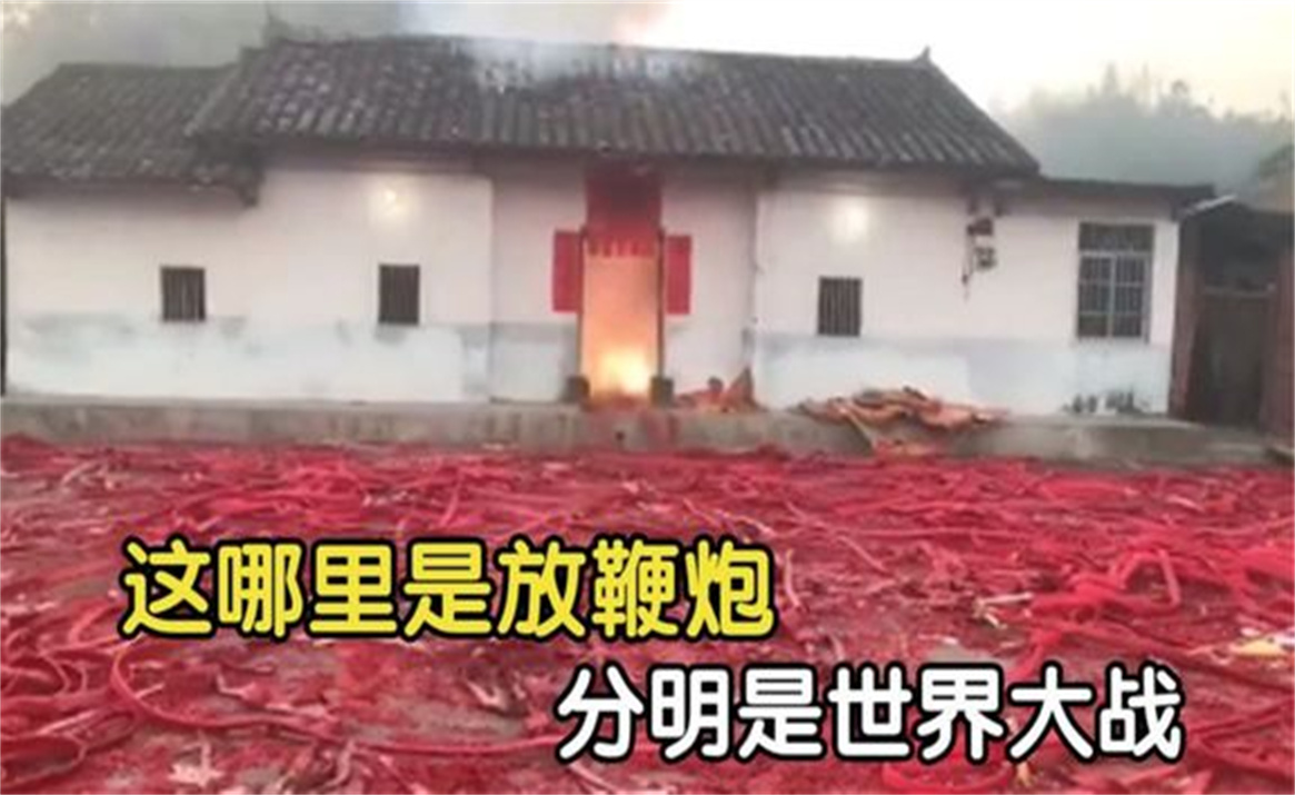 终于明白国家为什么禁烟花炮竹了,这哪里是放炮分明是世界大战哔哩哔哩bilibili