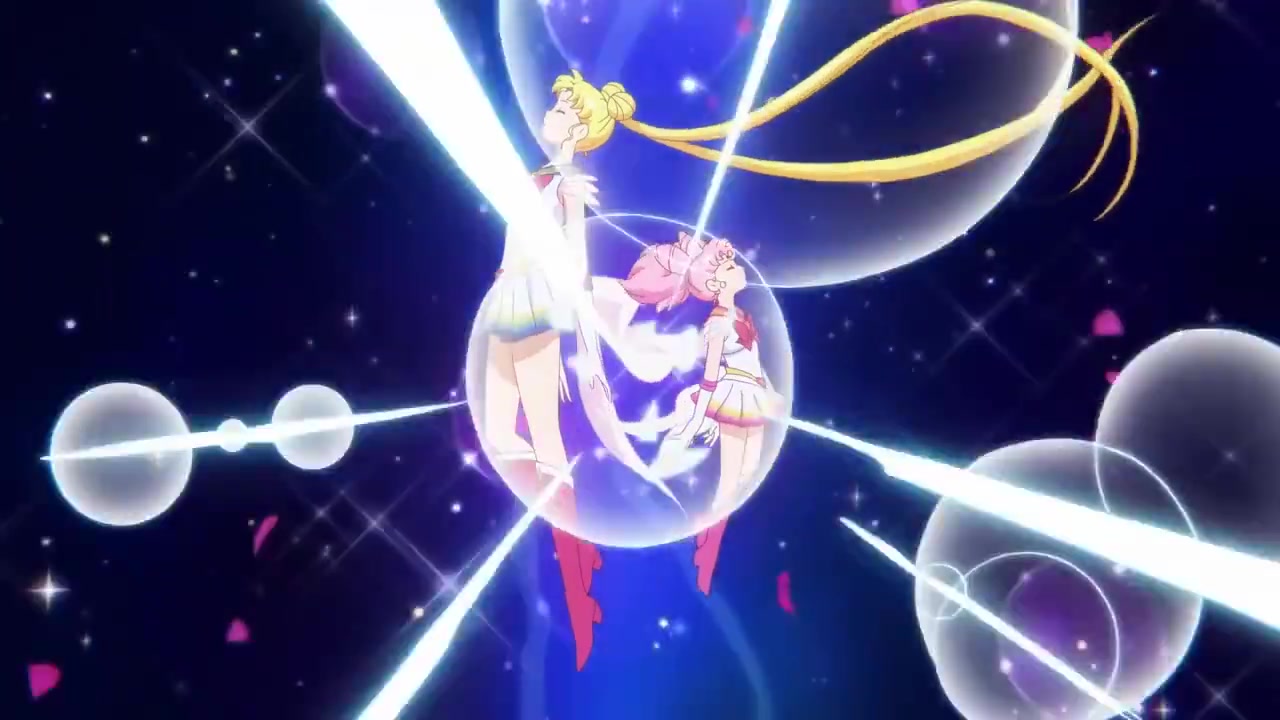 剧场动画『美少女战士 eternal』变身场景新预告片公开_哔哩哔哩 (゜