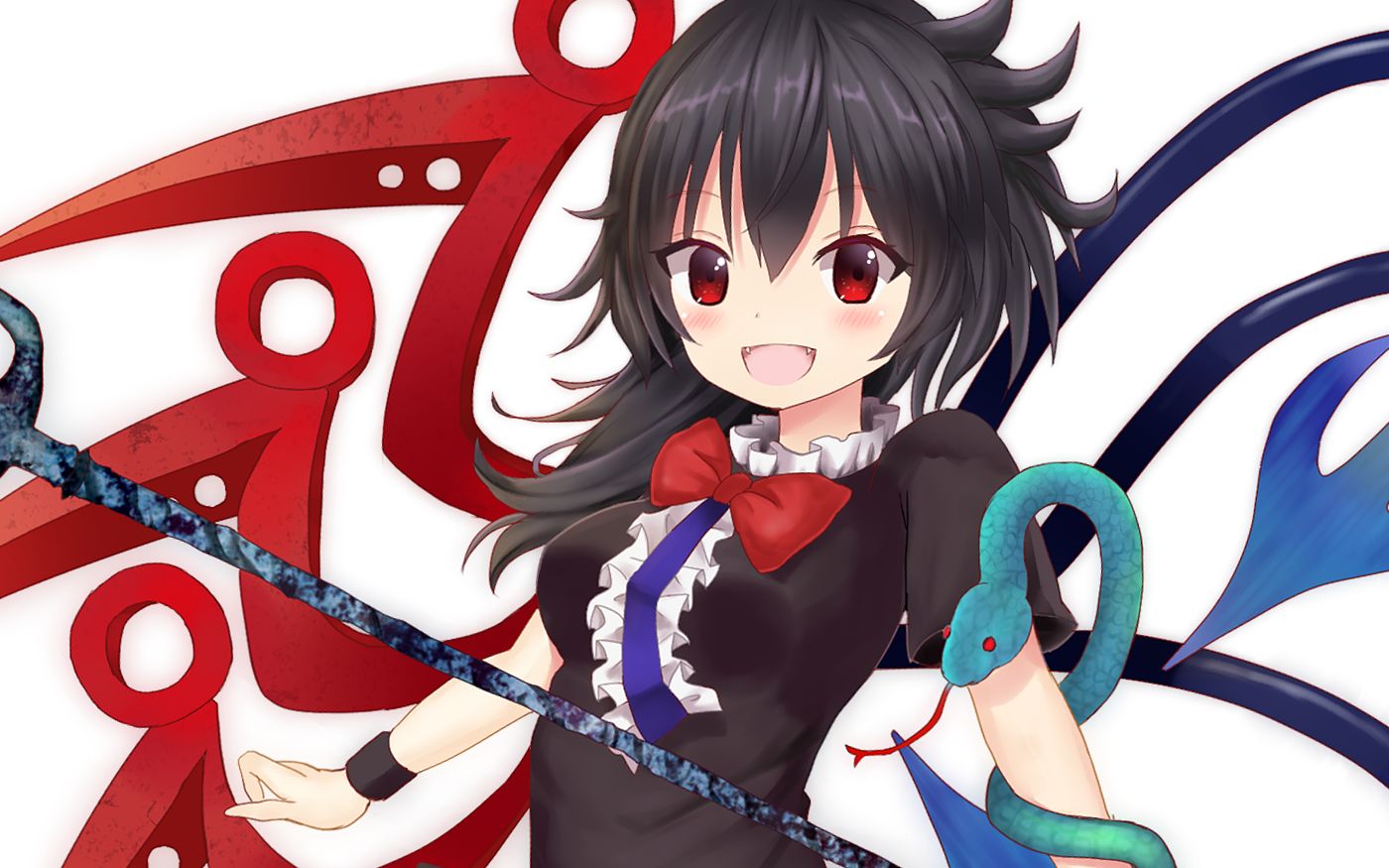 [东方日常100发]封兽鵺:听说练习的时候听辉夜的bgm可以增加发气?