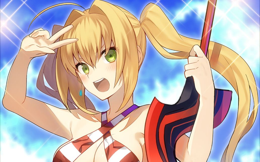 fgo 2017泳装复刻一期高难(水尼禄梅梅)_哔哩哔哩 (゜-゜)つロ 干杯