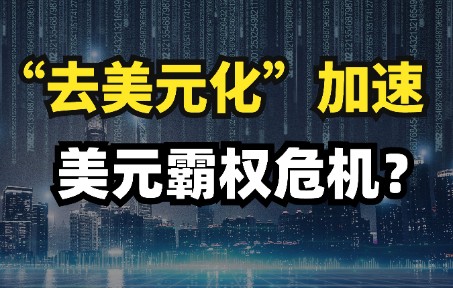 “去美元化”加速!美元霸权危机?对投资有什么影响?哔哩哔哩bilibili