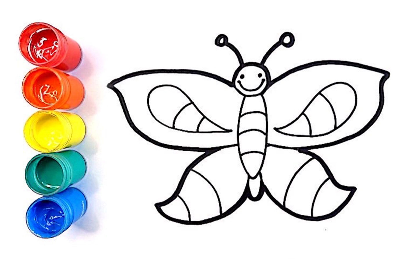 一学就会的简笔画omg画一只漂亮的小蝴蝶竟然如此简单阿娇娇简笔画