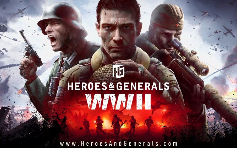 [图]【Heroes And Generals/超燃剪辑】英雄与将军，开启战地般激战，steam上梦回二战。