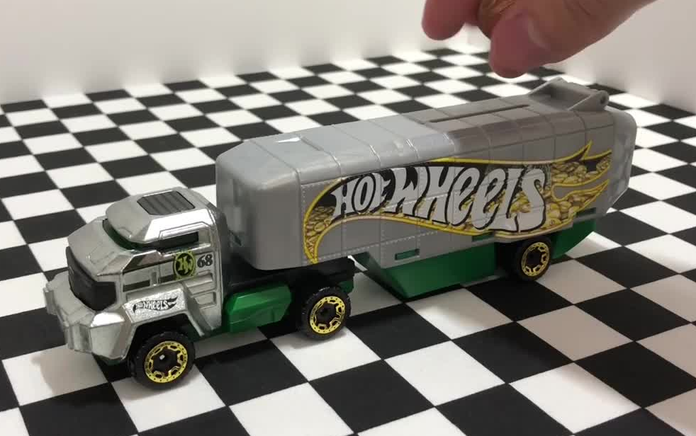 风火轮hotwheels半挂卡车普卡套装拆包介绍
