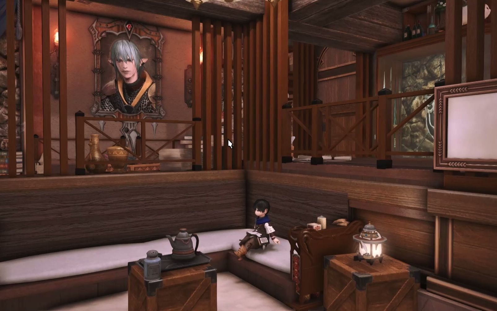 【FF14装修】誓约 伊修加德风S房装修 客单存档网络游戏热门视频