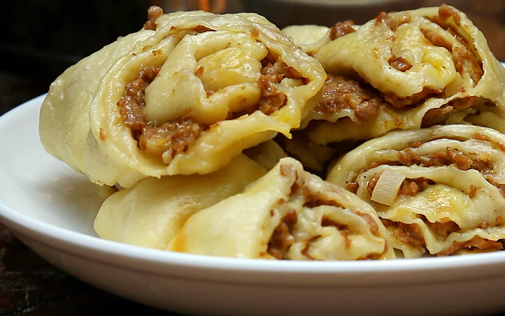 周末,在家蒸了个肉卷,配了个糖醋萝卜丝~_哔哩哔哩 (゜-゜)つロ 干杯