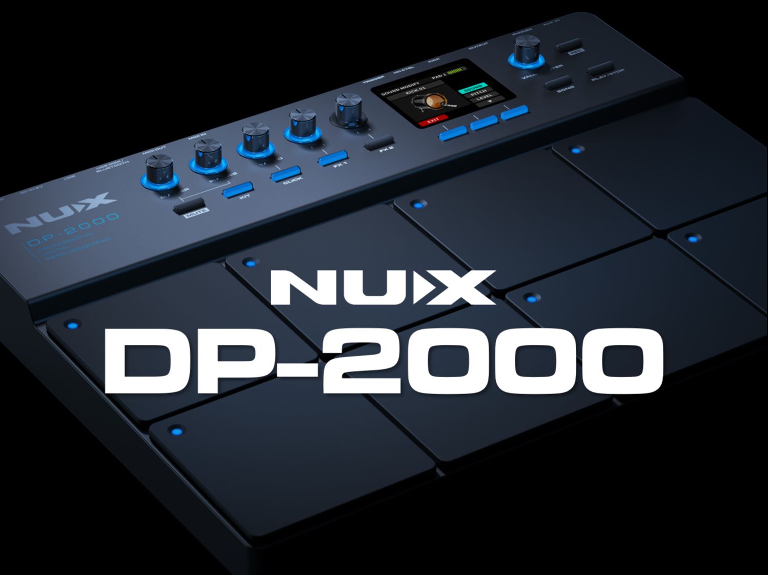 NUX打击板全新发布!DP2000预设音色试听哔哩哔哩bilibili