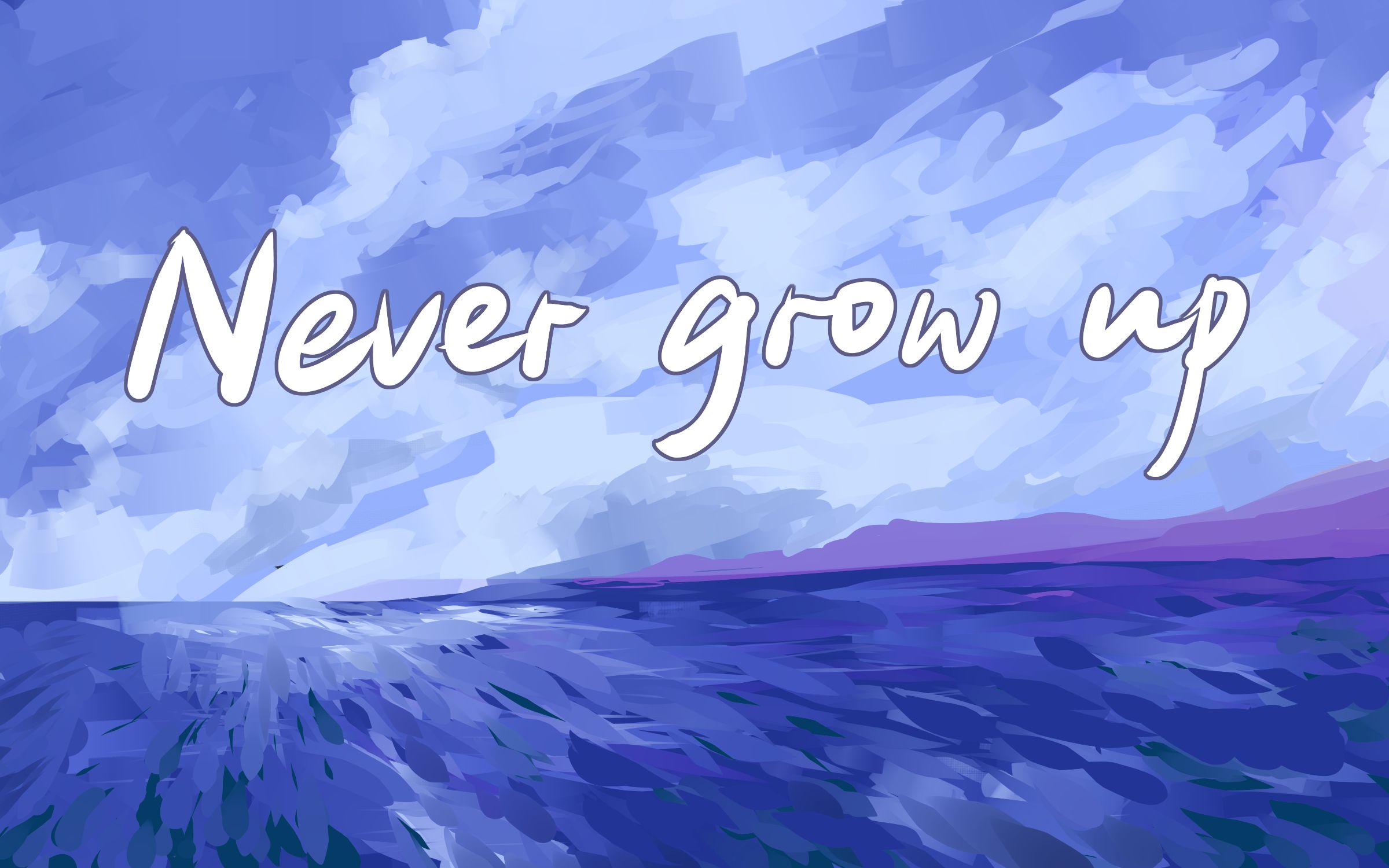 [图]【APH手书|英西】 Never Grow Up