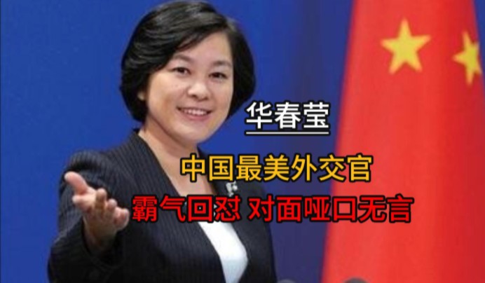 中国最美外交官,霸气回怼,外媒哑口无言#中国外交官 #人物故事 #大国外交最前线哔哩哔哩bilibili