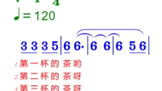 临夏小调《十杯茶》(演唱版)简谱